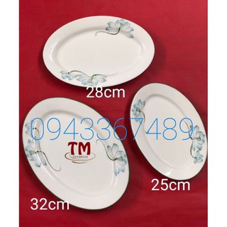 Đĩa sứ Bát Tràng