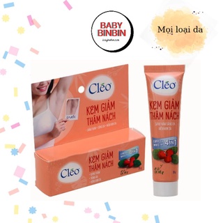 Kem giảm thâm nách Cléo 35g chiết xuất lá lộc da trắng sáng mịn màng