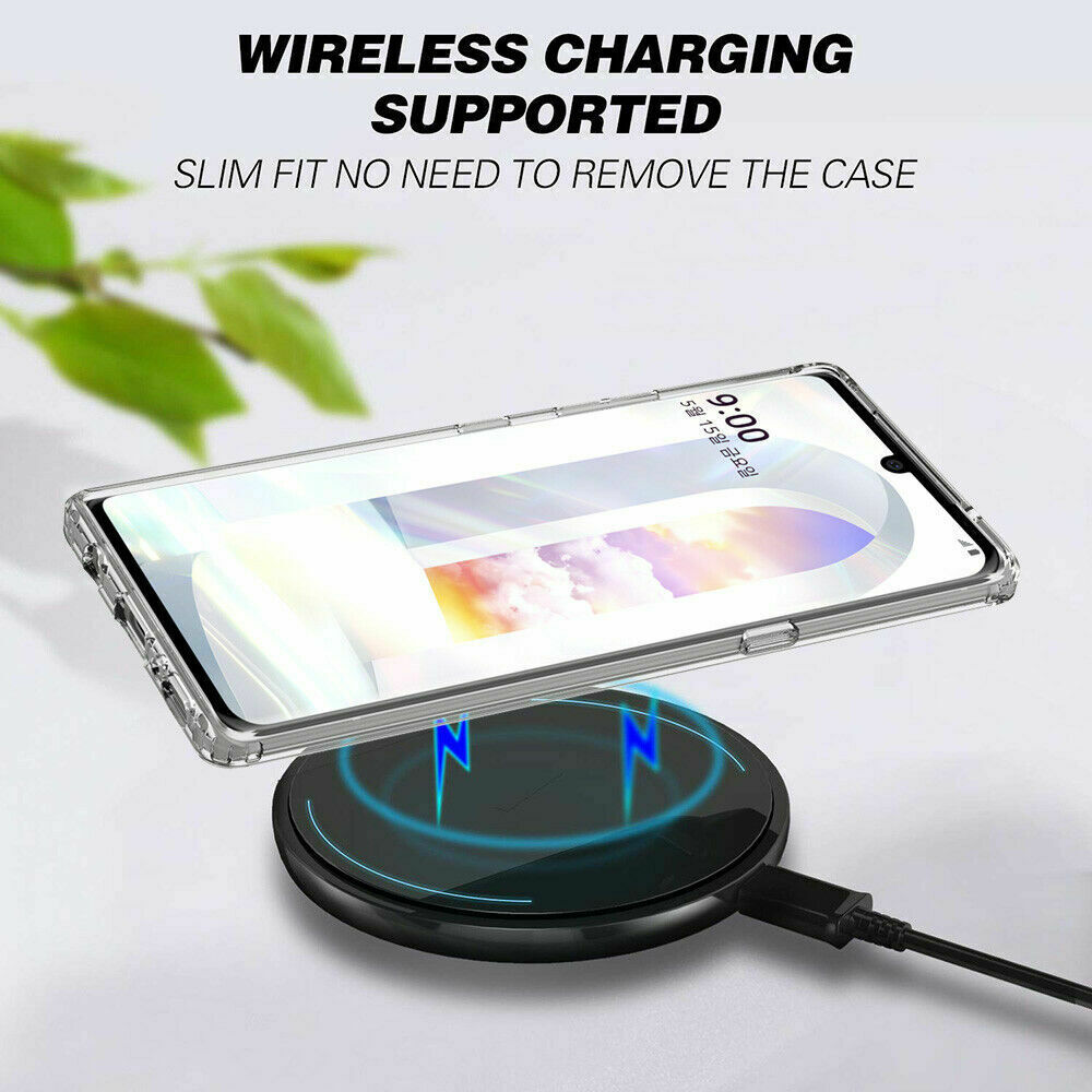 For LG Velvet Clear Ultra Slim Clear Shockproof Bumper Cover Clear Case