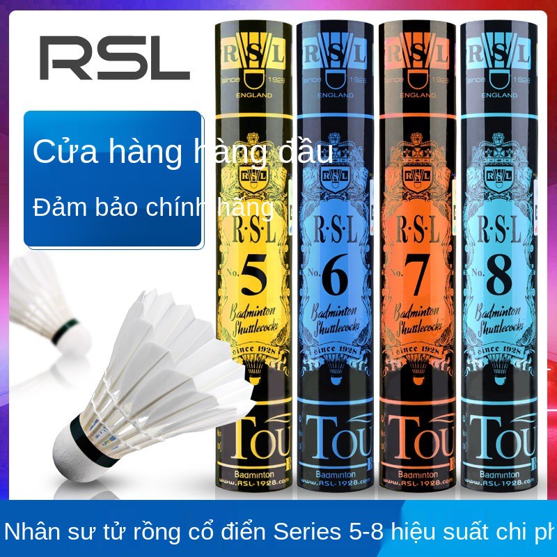 RSL Asia Lions Cầu Lông Flagship Store Chính Hãng Bền Đẹp Đào Tạo Chuyên Nghiệp Kinh Tế Số 5, 6 Số 7 Số 8 RSL7