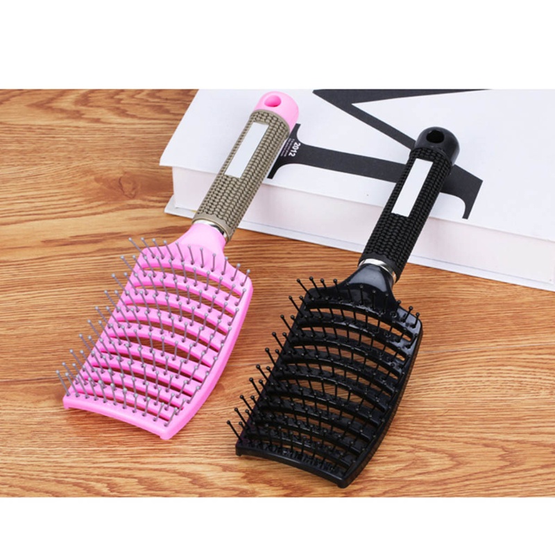 Lược Tạo Kiểu Tóc Chống Tĩnh Điện Thiết Kế Cong YOUYO