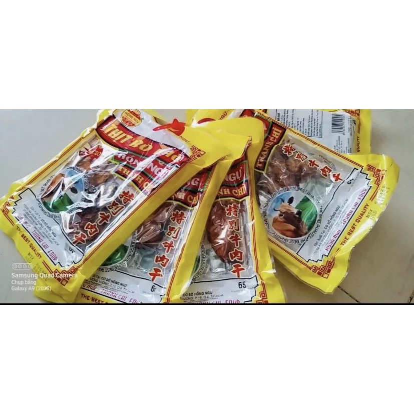 COMBO 10 GÓI KHÔ BÒ HỒNG NGỰ THANH CHÌ