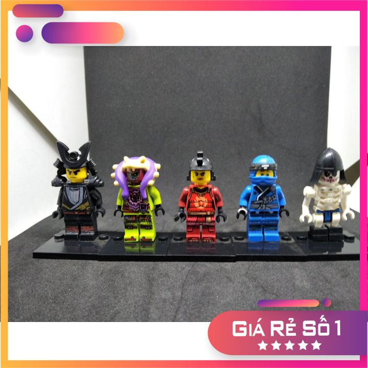 SIÊU HOTCombo 5 nhân vật lego ninjago 90% ngẫu nhiênminifigures