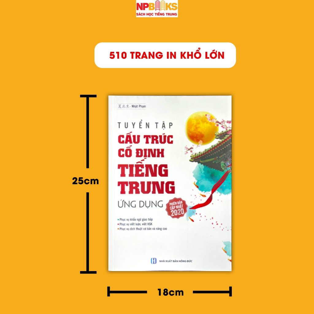 Sách tuyển tập cấu trúc cố định Tiếng Trung ứng dụng - Phiên bản mới 2020