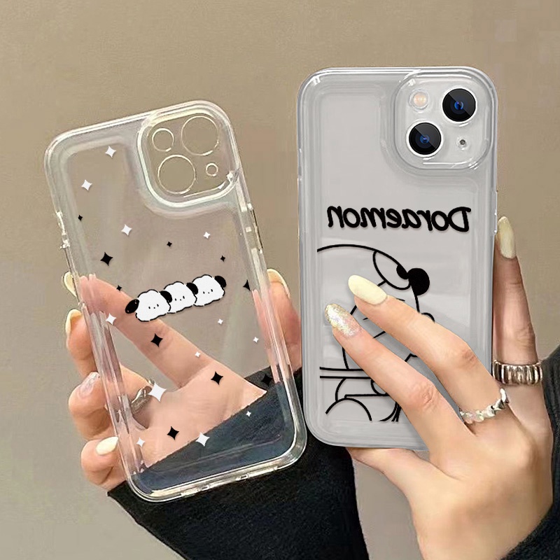 Ốp Điện Thoại TPU Mềm Trong Suốt Chống Sốc Cho iPhone 11 Pro Max 13 12 Pro XS Max XR X 8 7 Plus SE 2020 2022