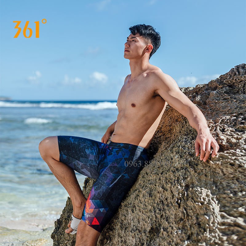 Quần bơi dáng lửng chất cao cấp, màu sắc đẹp QB.05 cho anh em- thương hiệu thời trang cao cấp 361- Ảnh, video shop làm