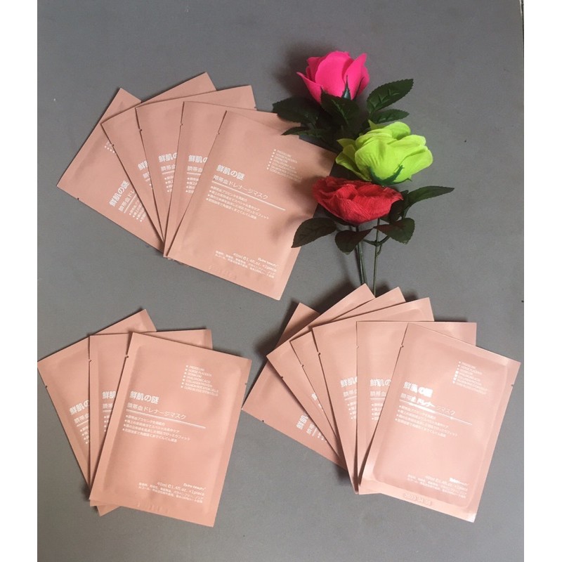 Mặt Nạ Nhau Thai Cừu Nhật Chính Hãng Dưỡng Ẩm Phục Hồi Da