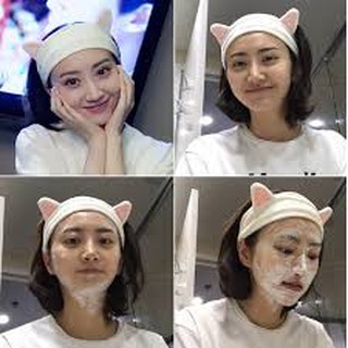 BĂNG ĐÔ TAI MÈO RỬA MẶT