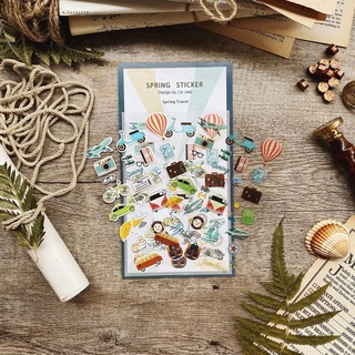 Sticker Suatelier Hàn Quốc Chủ Đề Travel