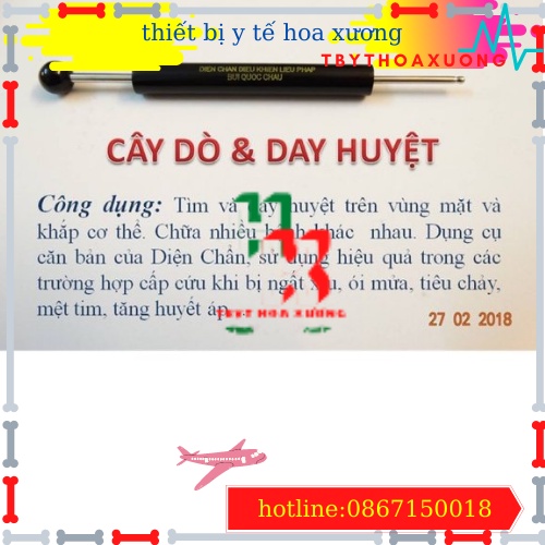 [Hàng Chính Hãng Diện Chẩn Bùi Quốc Châu] Cây dò &amp; hạt day huyệt Diện Chẩn
