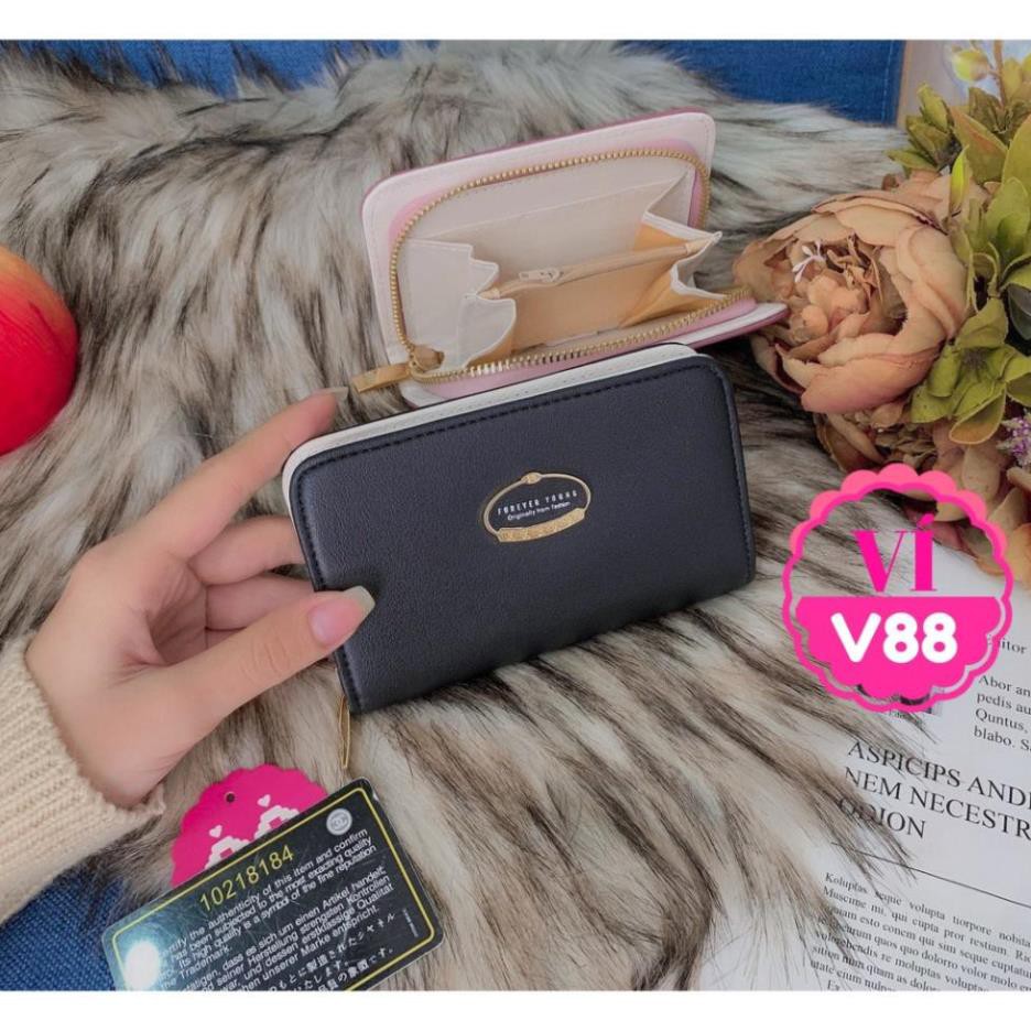 VÍ 1 KHÓA KÉO XINH XẮN CHUẨN QC ❤100% ẢNH THẬT❤
