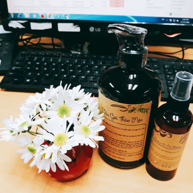 Dầu gội bồ kết cô đặc