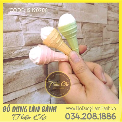 Combo 4 Kẹo kem bông ốc quế thơm ngọt vỏ kem giòn giòn ngon ngon...