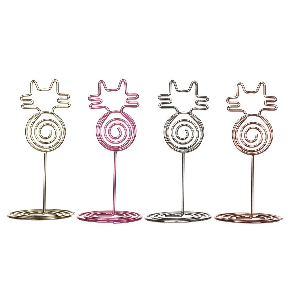 CHOOKEY Set 1 / 5 Kẹp Giấy Hình Mèo Dễ Thương