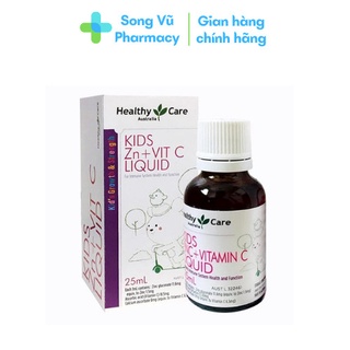 Kẽm nước Healthy Care Kids ZinC+Vitamin C 25ml