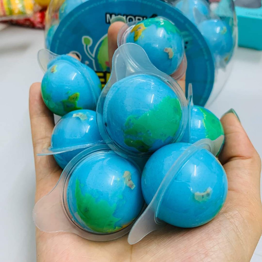 [Mã 267FMCGSALE giảm 8% đơn 500K] 1 VIÊN KẸO DẺO TRÁI CÂY CON MẮT EYES CANDY / TRÁI ĐẤT EARTH SUGAR / QUẢ BÓNG FOOTBAL | BigBuy360 - bigbuy360.vn