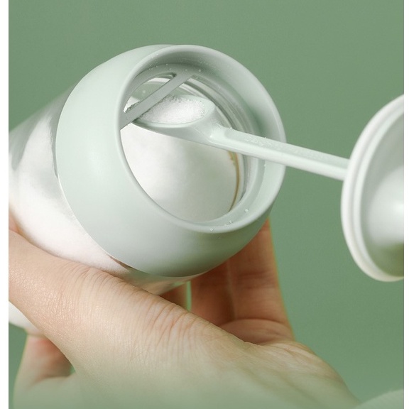 Hũ thủy tinh đựng gia vị, lọ đựng gia vị, muối dầu ăn, mật ong 250ml nắp xanh cao cấp