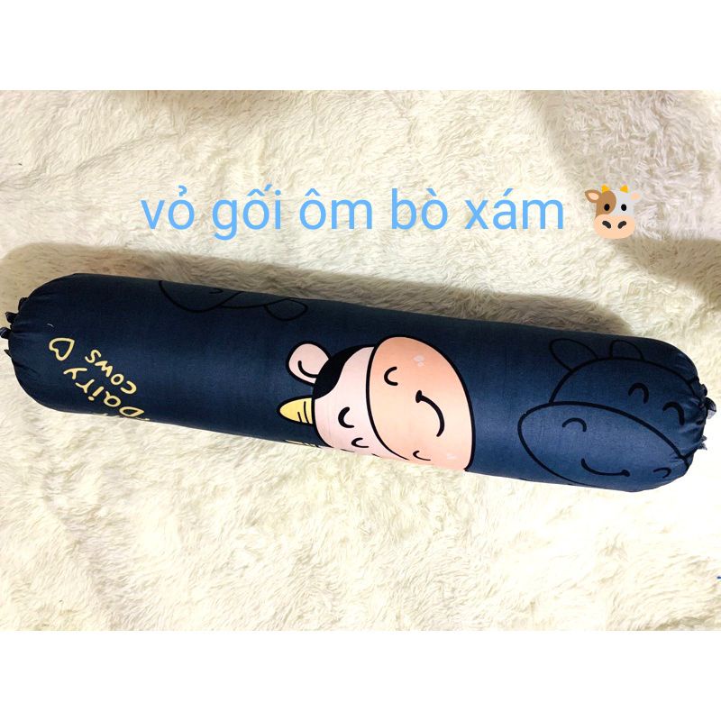 Vỏ gối ôm cotton poly nhiều mẫu đẹp dễ thương,được chọn mẫu