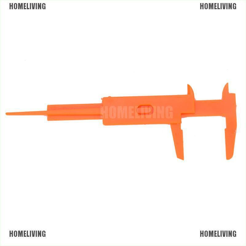 1 Thước Đo Lường Mini 80mm Bằng Nhựa Tiện Dụng