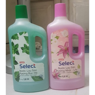 Nước lau sàn Coop select 1,8L