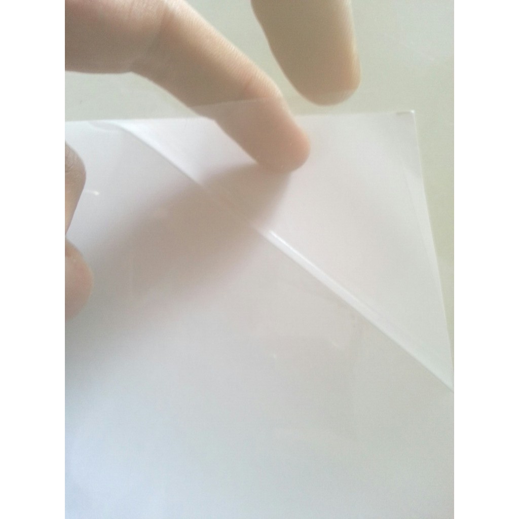 Xấp 10 tờ decal A4 trong suốt