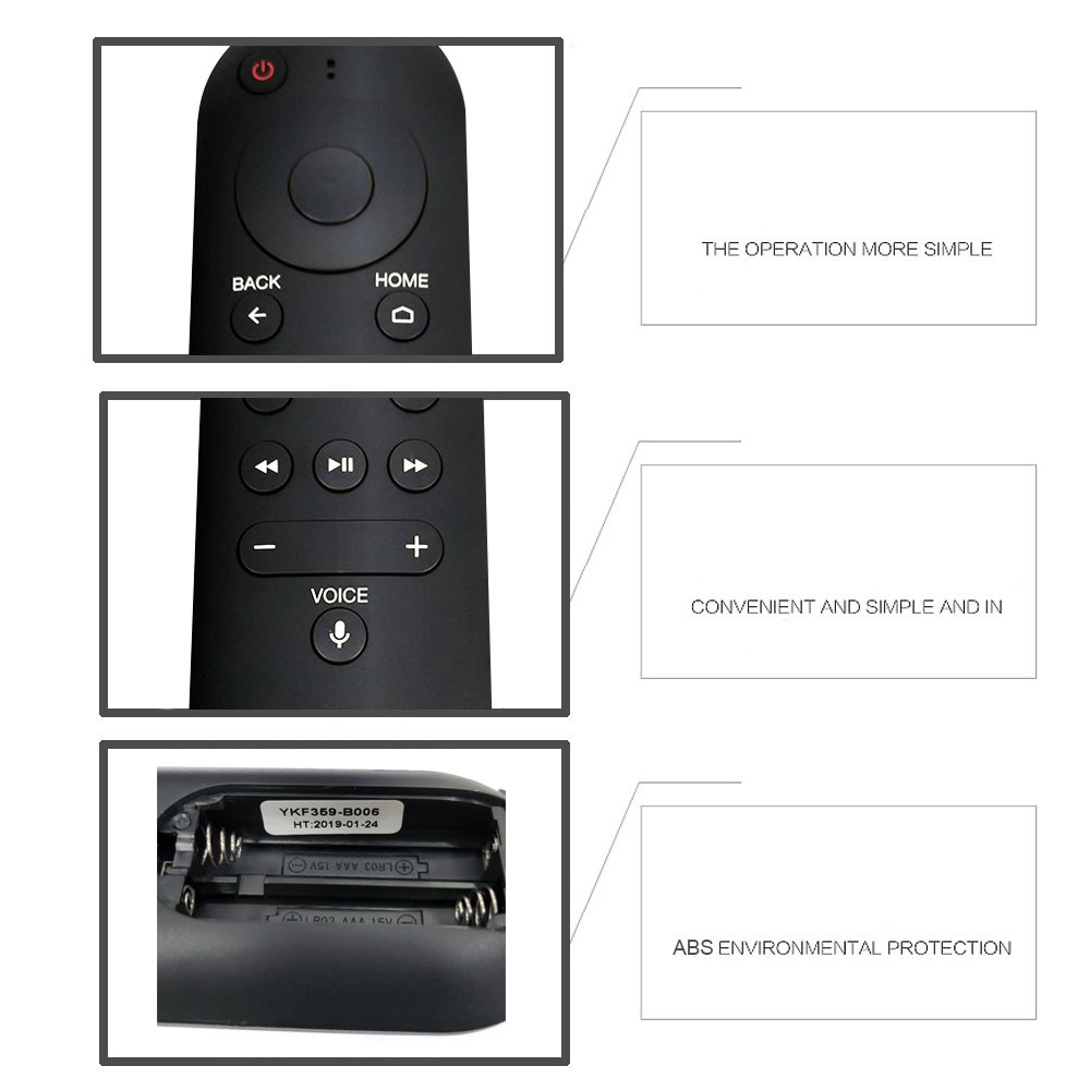 Điều khiển từ xa YKF359-B006 dành cho TV Android toshiba CT-8520