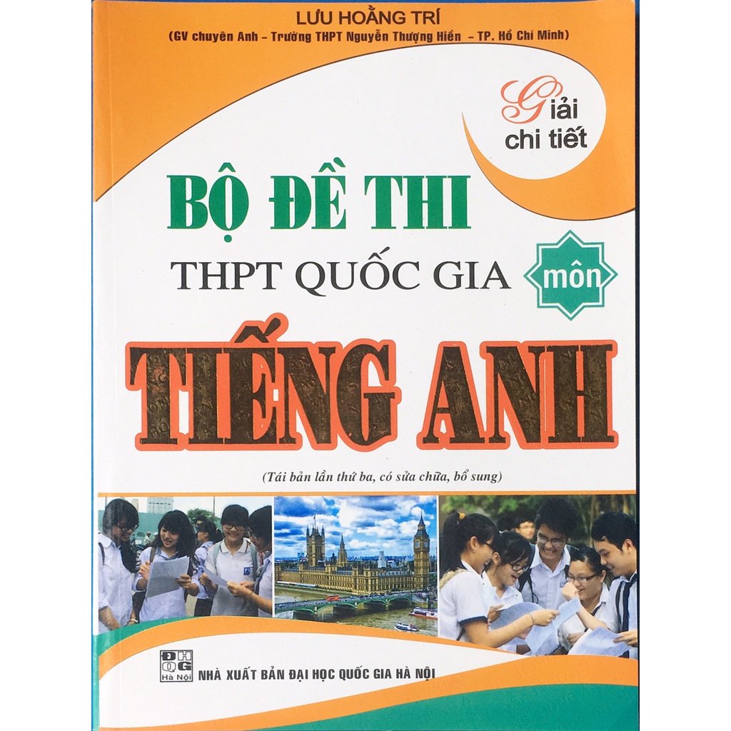 Sách - Bộ đề thi THPT Quốc gia  môn Tiếng Anh