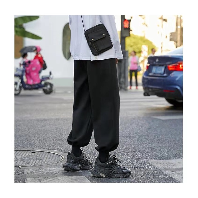 Quần ống rộng nỉ suông Basic,Quần jogger nam nữ phong cách cá tính TMH686Store