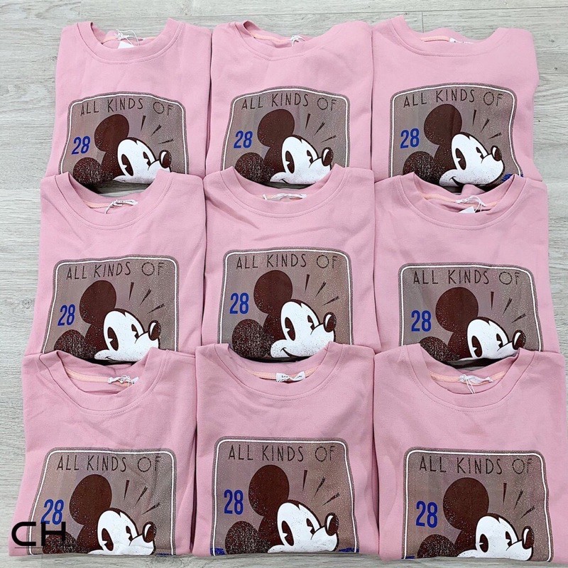 Áo nỉ Mickey