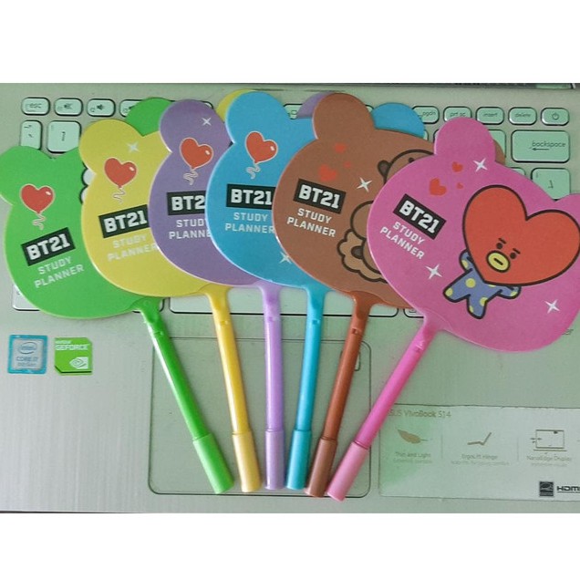 Bút Viết Hình Bts Bt21 / Fan