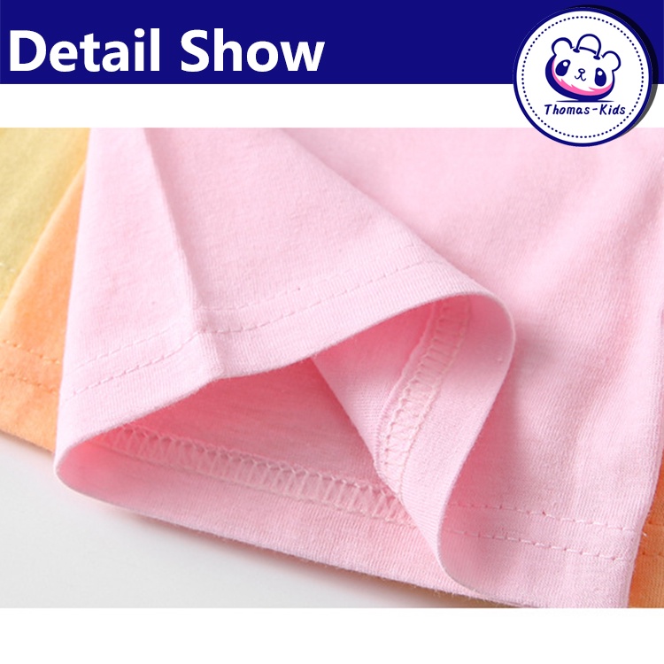 Quần Short Thể Thao Cotton Mỏng Thoải Mái Nhiều Màu Sắc Cho Bé 2-7 Tuổi