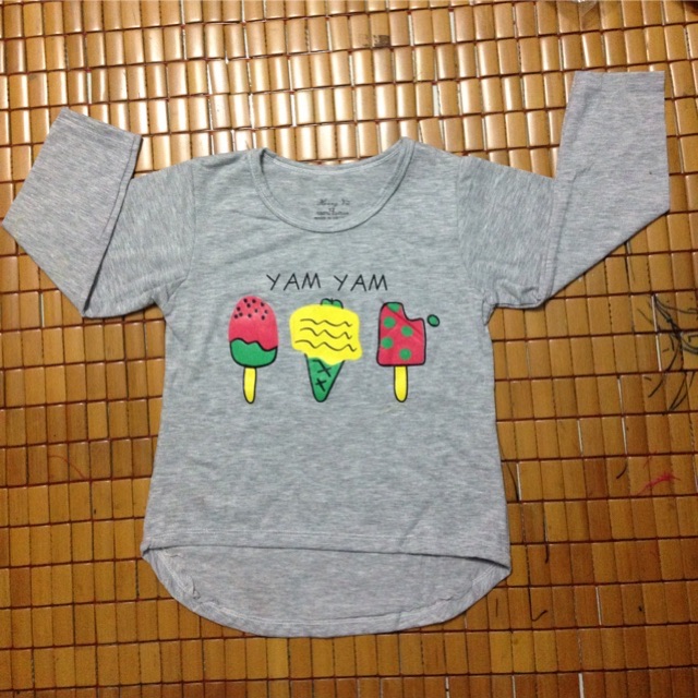 [ XẢ KHO ] áo thun cotton cho bé gái, chất vải đẹp, mịn, mát, tà áo cực model