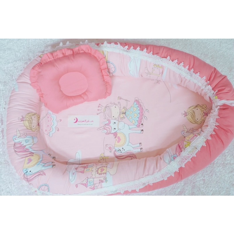 Nôi vải cho bé - có vỏ và ruột riêng, ảnh chụp thực tế