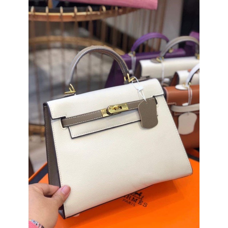 Túi Kelyyyy size 25 bản phối màu mới nhất loại đẹp tặng khăn lụa | BigBuy360 - bigbuy360.vn