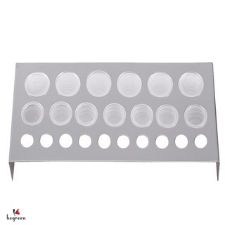 Giá Inox Đỡ Cốc Đựng Mực Xăm Loại 21 Lỗ
