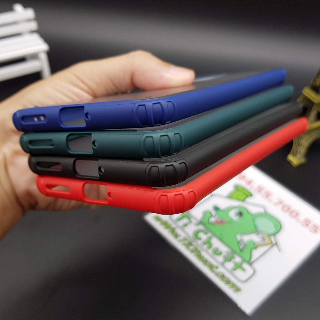 [Ảnh Thật] Ốp Lưng Xiaomi Mi 11 Lite Cứng Nhám Viền Dẻo Màu Chống Sốc