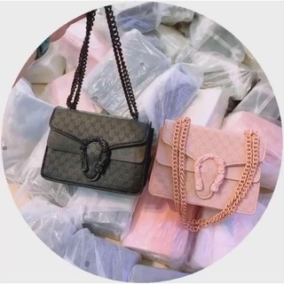 [HOT] Túi Xách Nữ GC Dập Vân Chìm Đầu Rồng Ảnh Thật [FREE SHIP]