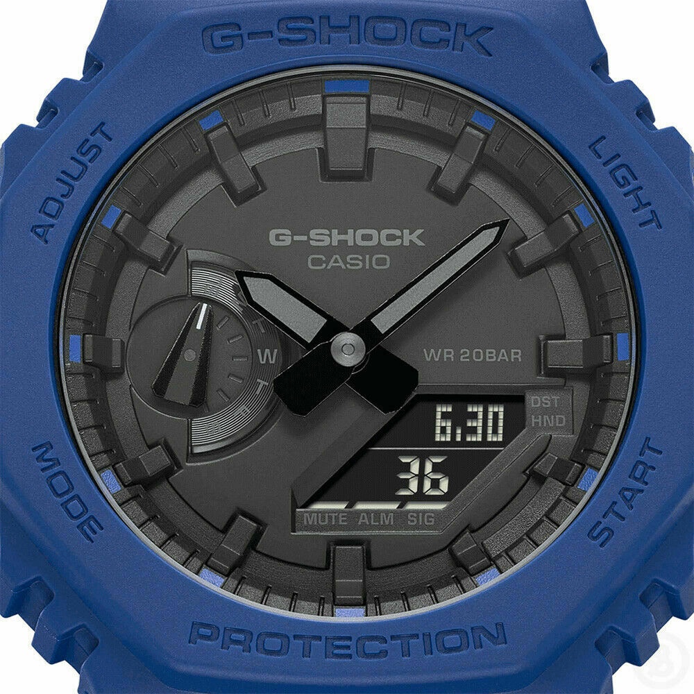 Đồng hồ nam Casio G-Shock GA-2100 / GA-2100-2A chống va đập, chống nước 200m, hàng chính hãng, bảo hành 05 năm
