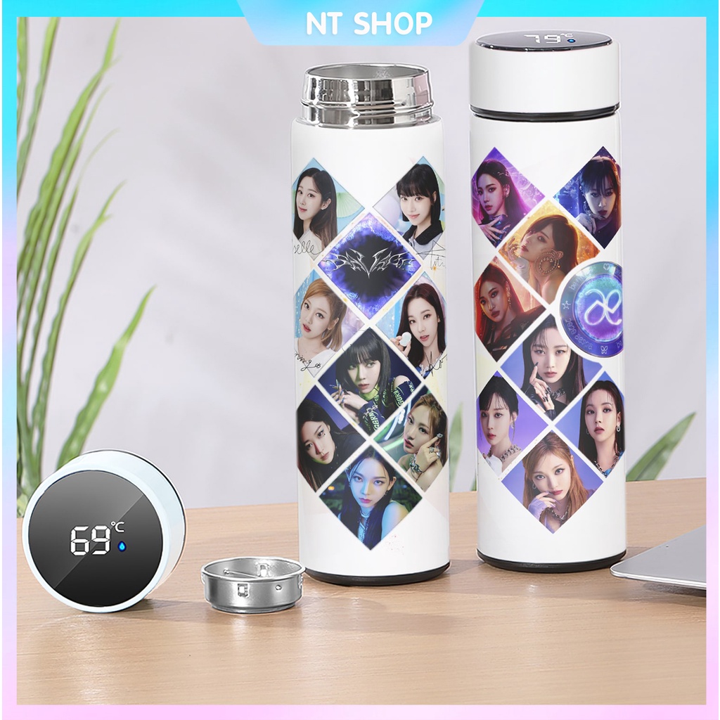 Bình Giữ Nhiệt Aespa Lõi INOX (có đèn báo nhiệt độ)