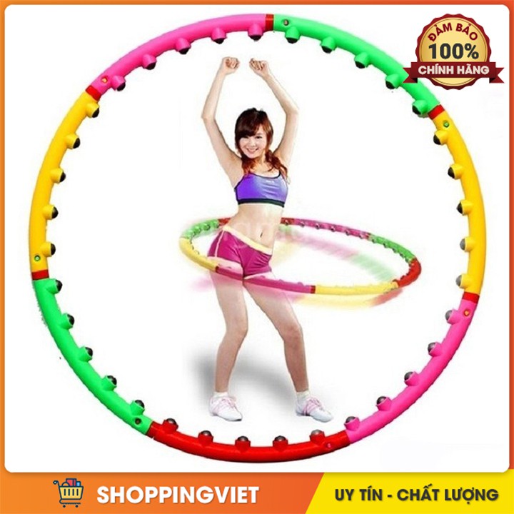 Vòng lắc giảm eo Massage Hoop - Lắp ghép đơn giản