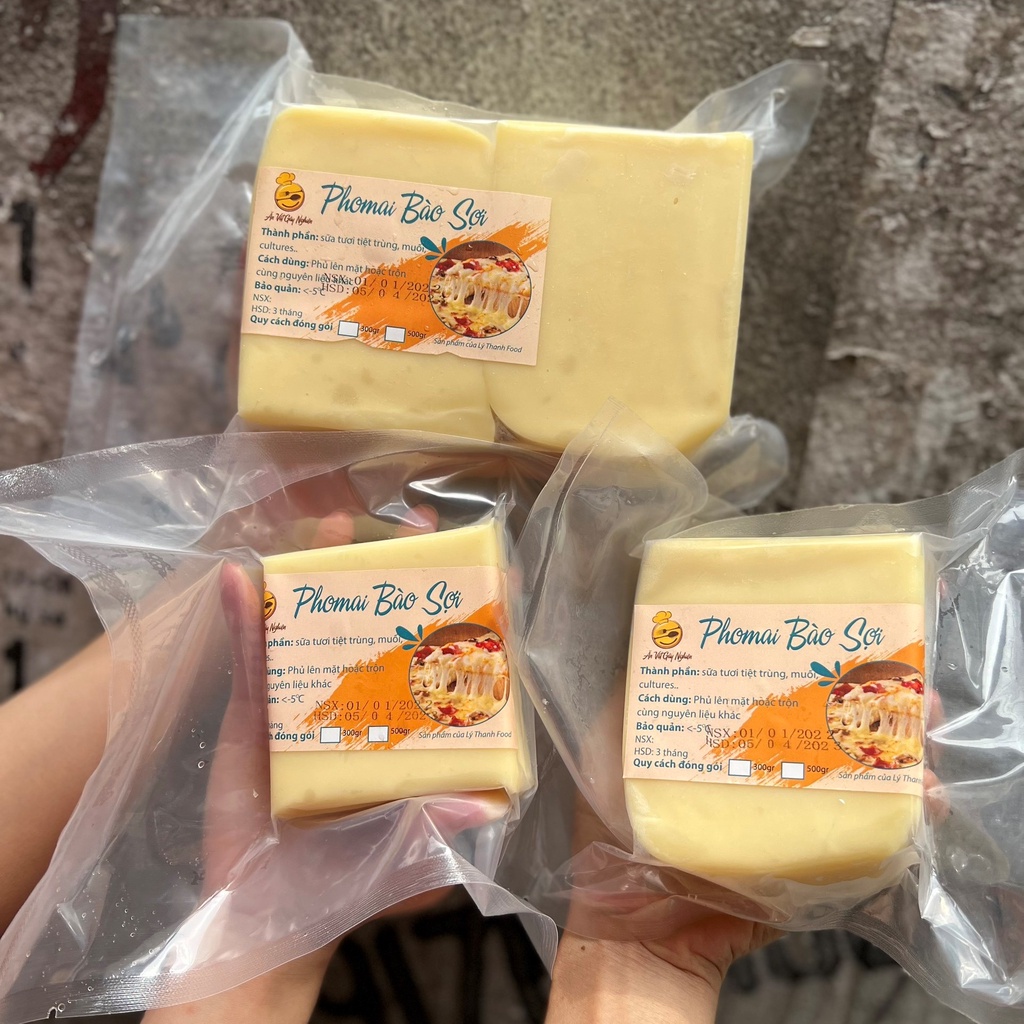 PHÔ MAI MOZZARELLA KÉO SỢI THƠM NGON DINH DƯỠNG CHO BÉ 500G