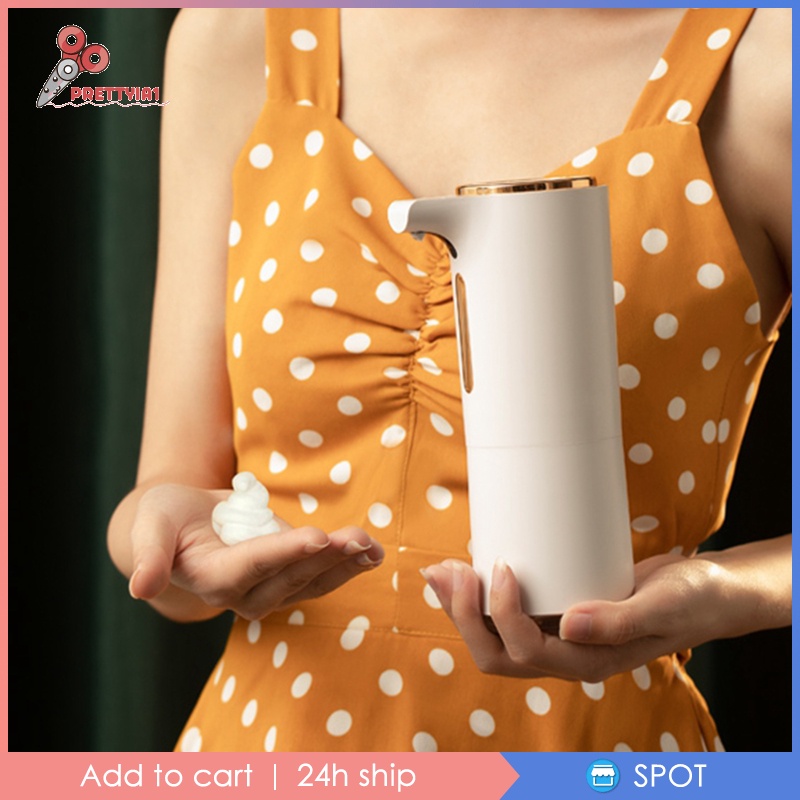 Bình Đựng Xà Phòng Tạo Bọt Tự Động 550ml Prettyia1