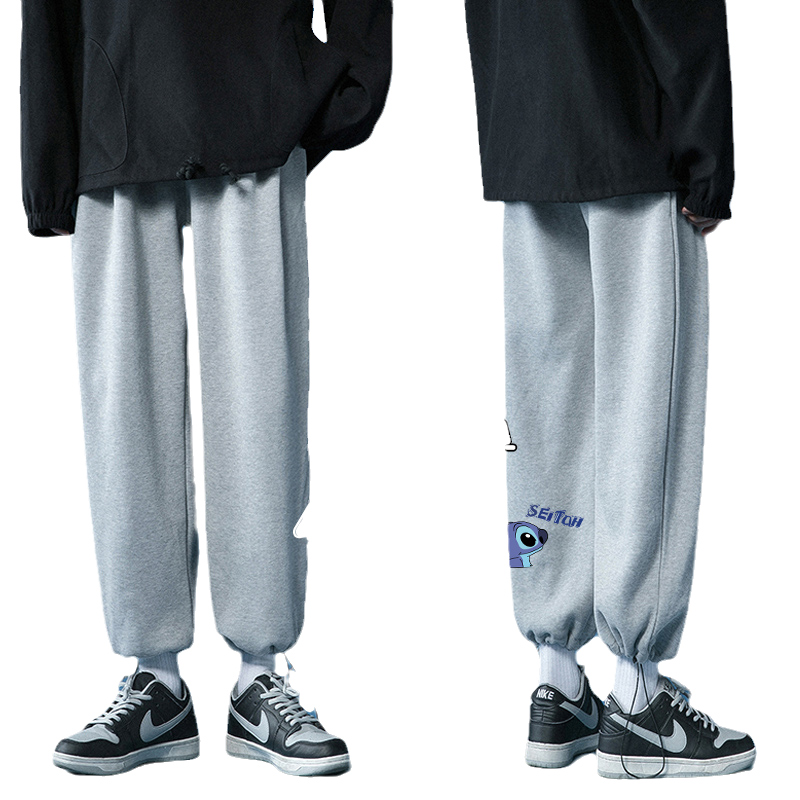 【 2 Colors 】S-3XL Quần Dài Nam Loose Pants Quần thể thao Quần ống rộng nam quần jogger nam Ống Túm Thời Trang Năng Động Sports Pants Men's pants Quần thể thao nữ rộng