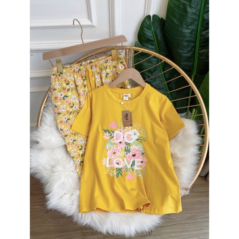 [Mã WASTCOOL giảm 15% tối đa 50K đơn 99K] BNU44 - SET BỘ EVERYTHING QUẦN THÔ HOA 3 MÀU NỮ | BigBuy360 - bigbuy360.vn