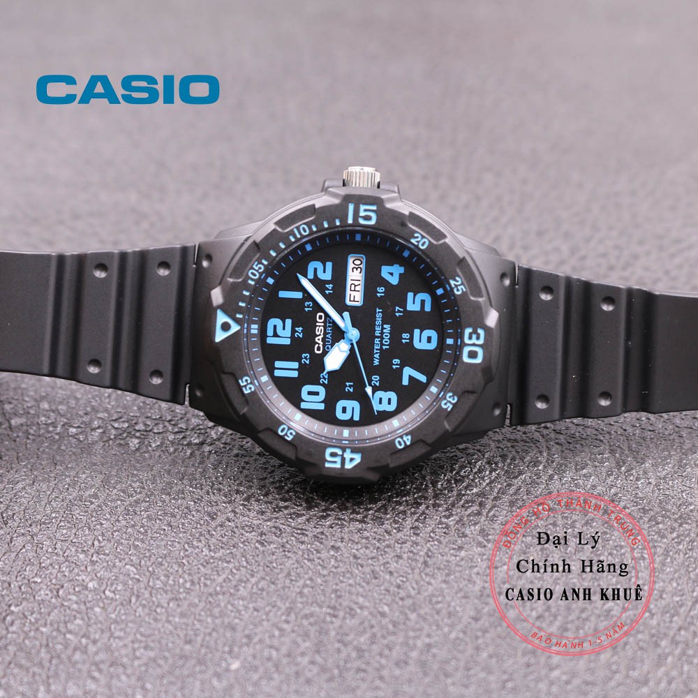 Đồng hồ nam Casio MRW-200H-2BVDF dây nhựa