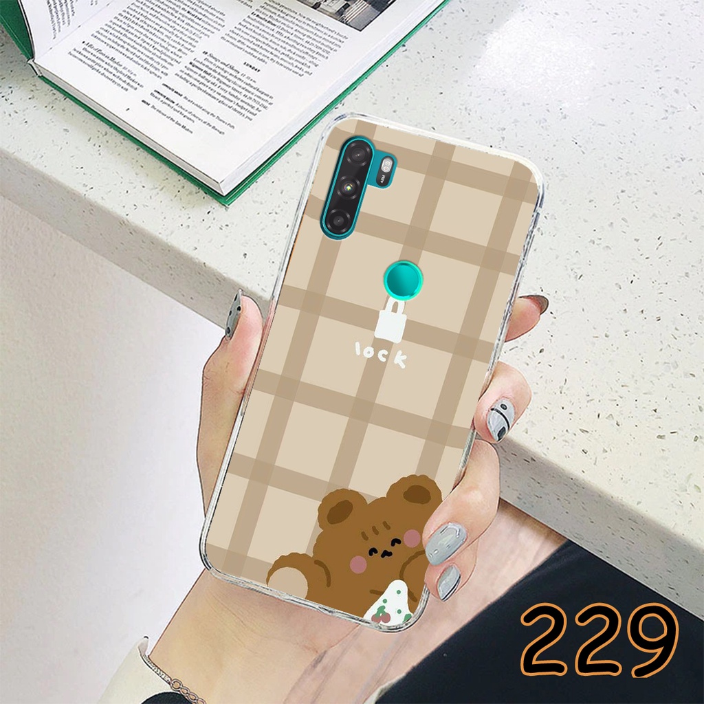 Ốp lưng Vsmart Active 1 - Active 1 Plus - Active 3 - Ốp Vsmart in hình gấu đáng yêu