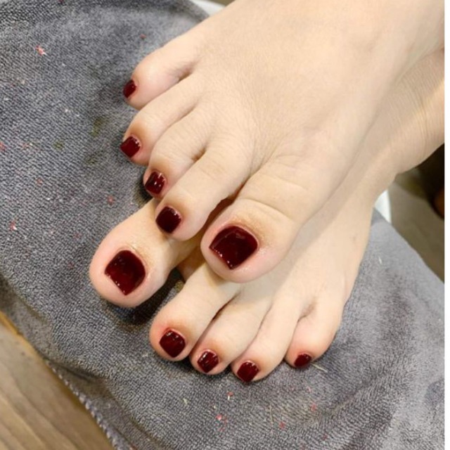 Sơn gel thạch đỏ ruou vang Bobo hot