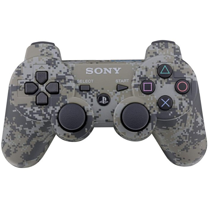 Tay Cầm Chơi Game Ps3 Ps 3 Họa Tiết Rằn Ri Chất Lượng Cao