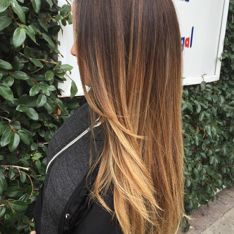 [Hàng mới về] Kẹp tóc giả thẳng dài không đường may cho nữ