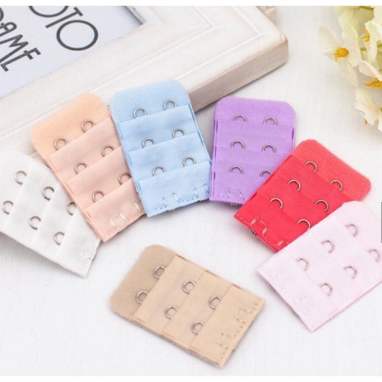 Móc nối dây lưng áo lót loại 2 móc - 3 móc